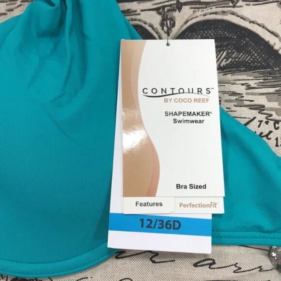 Coco Reef Contours Cameo Underwire Bikini TOP - Picture 6 of 12